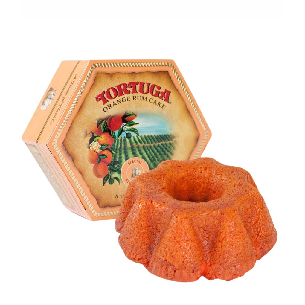 Tortuga Florida Orange Rum Cake, Large 1