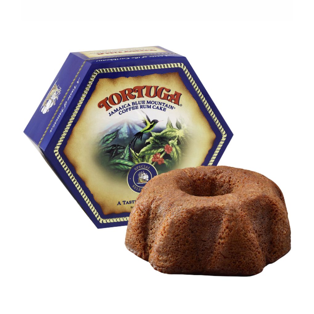 Tortuga Blue Mountain Coffee Rum Cake, Large 1