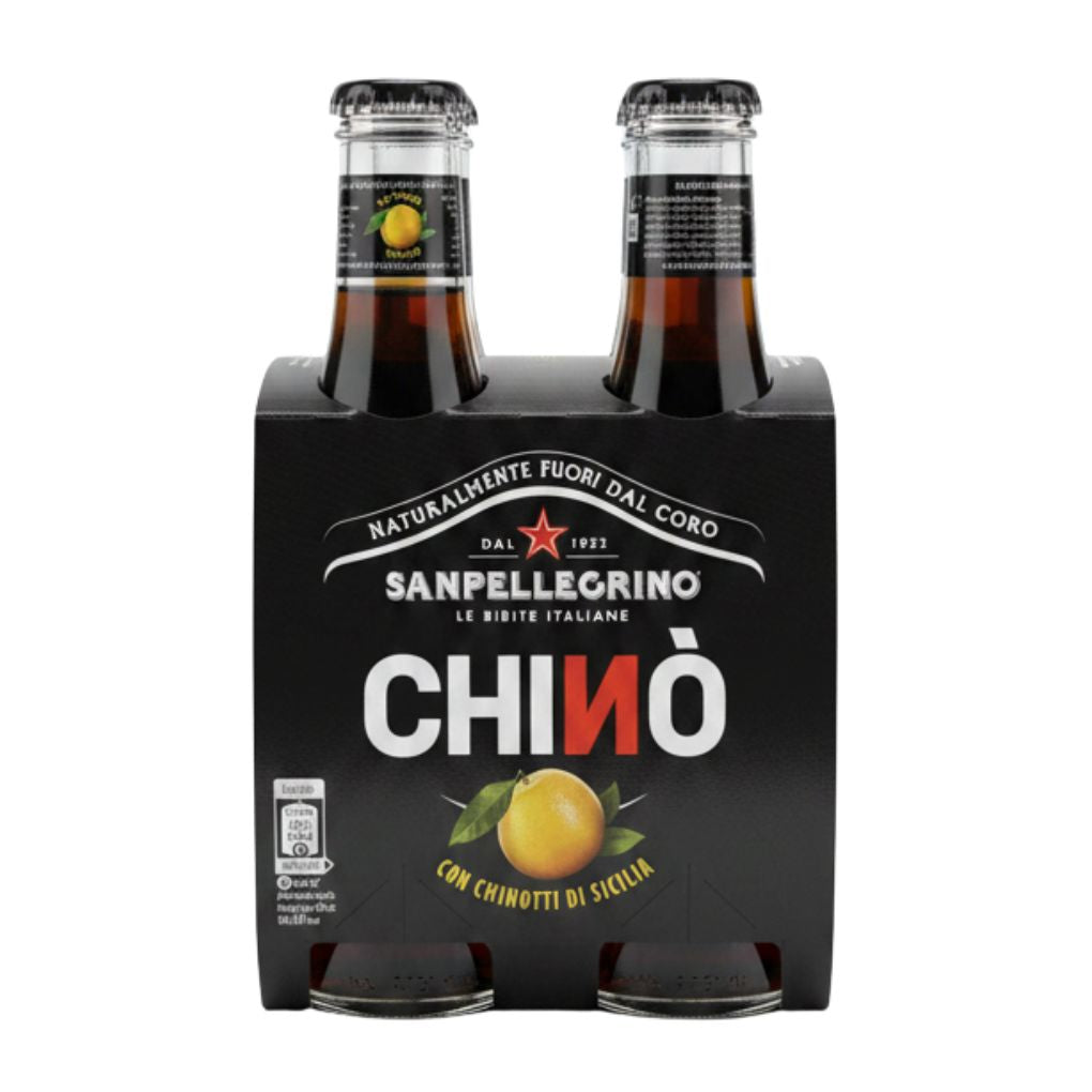 San Pellegrino Chinotto Sparkling Soda, 4 x 6.76 fl oz 1