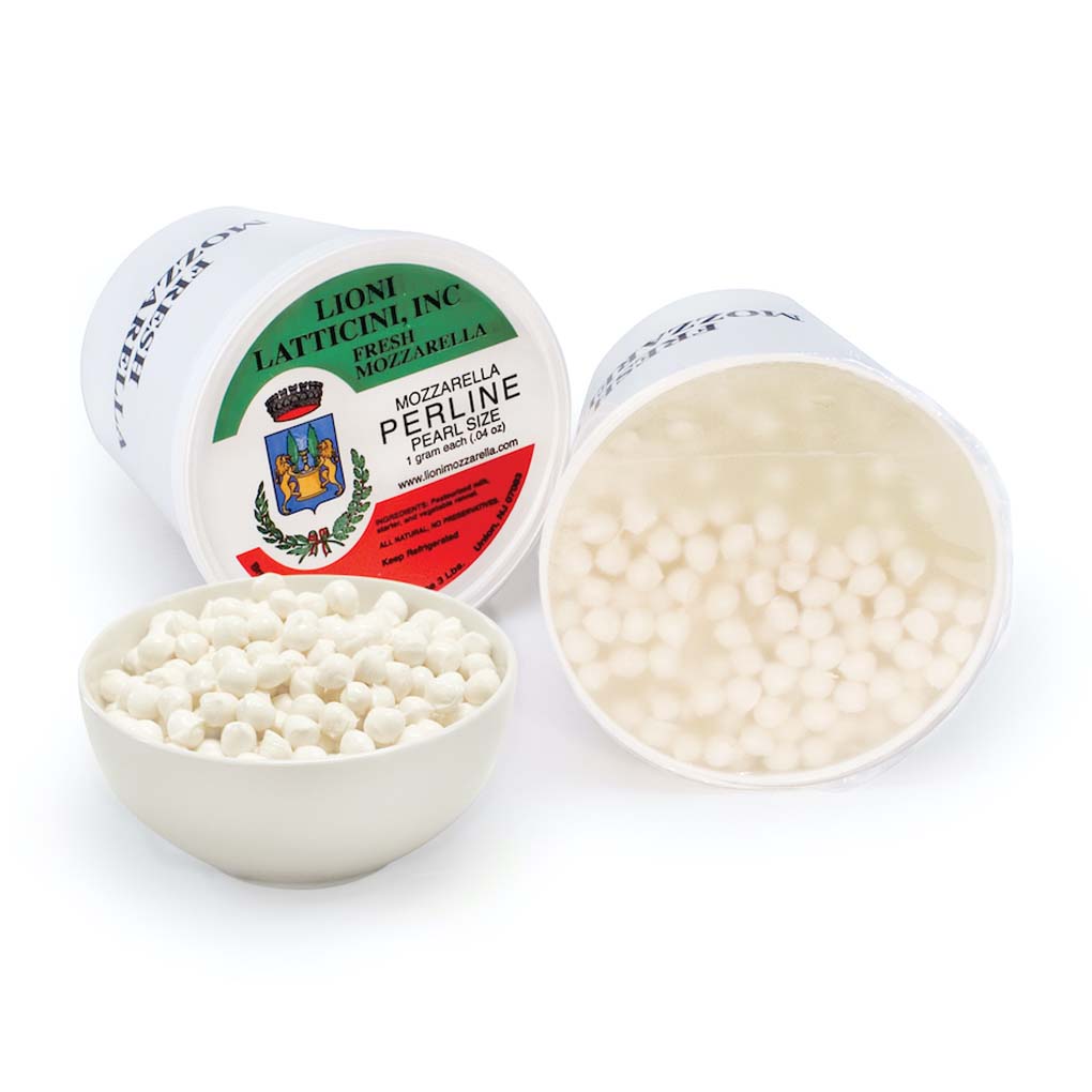 Lioni Latticini Perline Fresh Mozzarella in Water, 1g Pearls 2