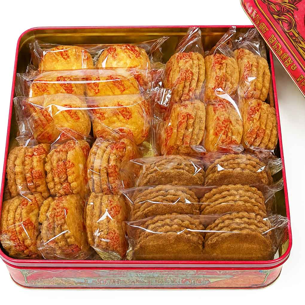 La Mere Poulard Assorted French Cookies Gift Tin 2